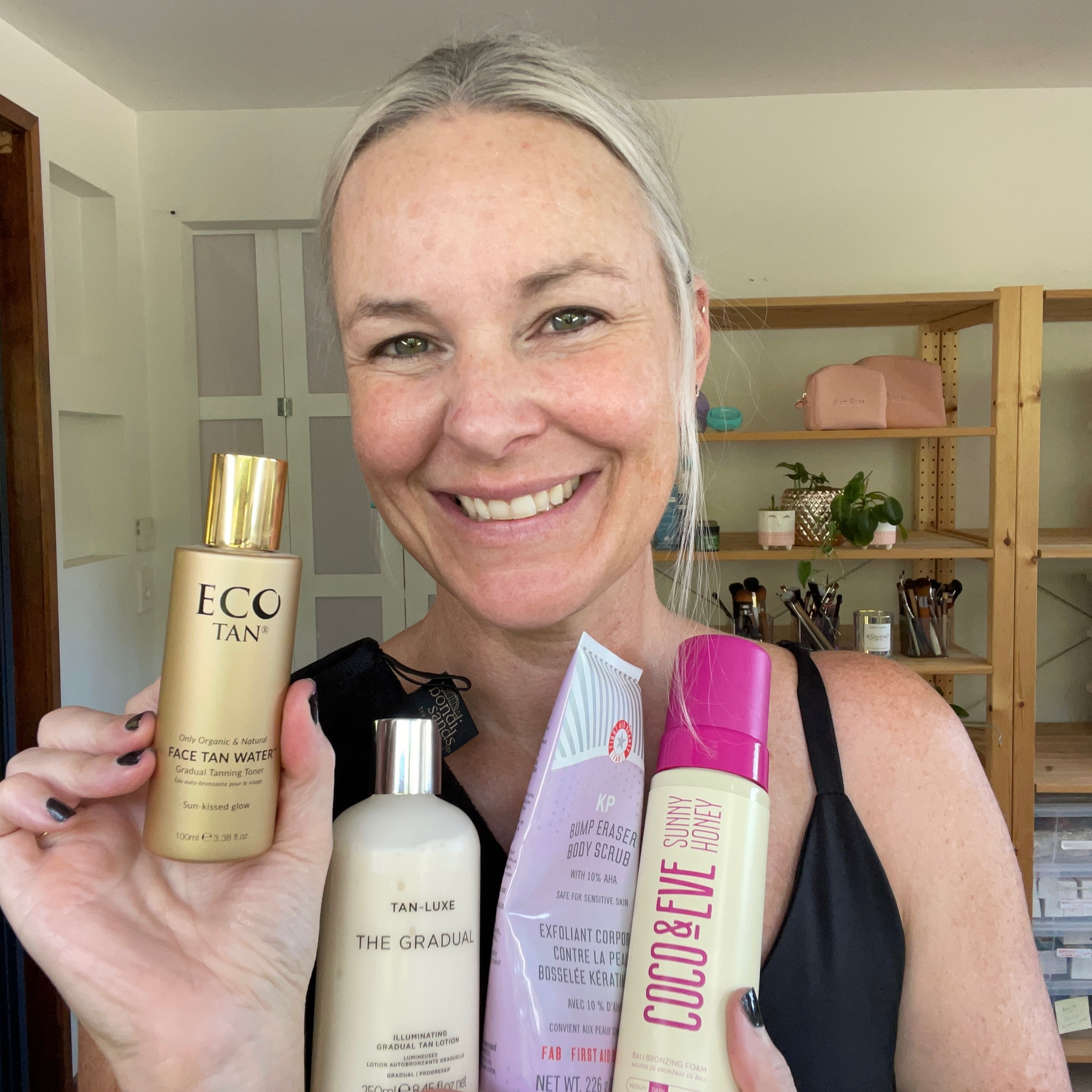 // I LOVE A 'LITTLE TREAT' // 😂😂 okay so maybe I love lots of treats. Here ace some of my self tanning faves (it’s almost Spring 🌸. Every day is a great day to treat yourself! 

Ive just had a very full few days in Sydney. After 3 months away from my spiritual homeland (I lived in Sydney for 21 years) It was absolutely fabulous to catch up with friends, makeup and skincare brands, and meet some new friends from this amazing online makeup community. And I always feel better with a fan (sunless of course!)

Cup is full. What have you been up to? What are you going to treat yourself with this week? Wishing you all a beautiful week ahead. Amanda x

#LTKaustralia #LTKbeauty #LTKover40