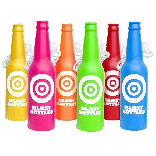 GoSports Outdoors Blast Bottles - 6 Shatterproof Bottle Shooting Targets | Walmart (US)