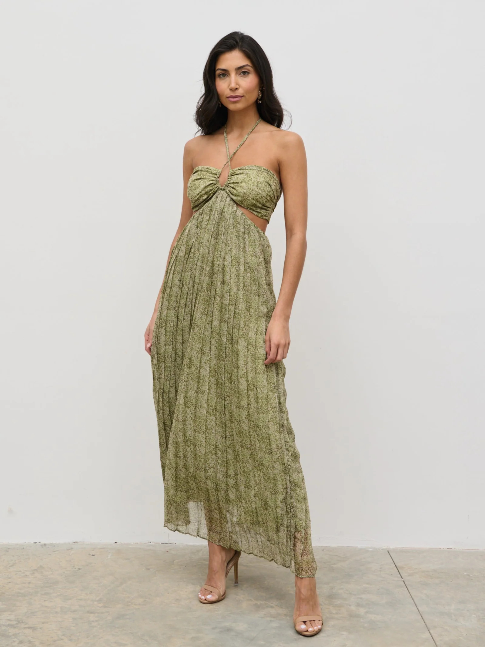 Lucie Cut Out Maxi Dress | Pretty Lavish (UK)