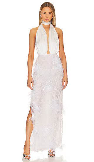Danielle Gown in White | Revolve Clothing (Global)