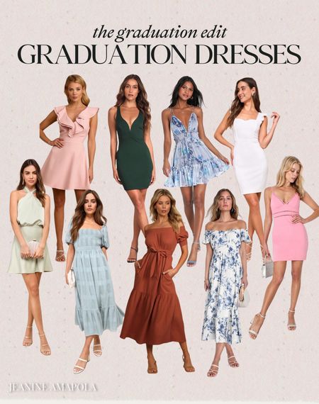 Graduation dresses 🙌🏻🙌🏻

Midi dresses, casual dresses, graduation, graduate, maxi dresses, mini dresses, floral dresses, spaghetti straps, summer dresses 

#LTKStyleTip #LTKFindsUnder100 #LTKWedding