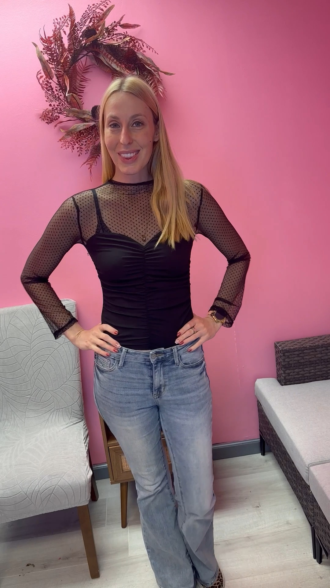 Classy black blouse 
🖤this top is cute whether you are wearing it to work or out to dinner 
🖤it does have some stretch 
🖤fits true to size, wearing size small and I am 5’10”

#LTKTall #LTKFindsUnder50 #LTKFindsUnder100