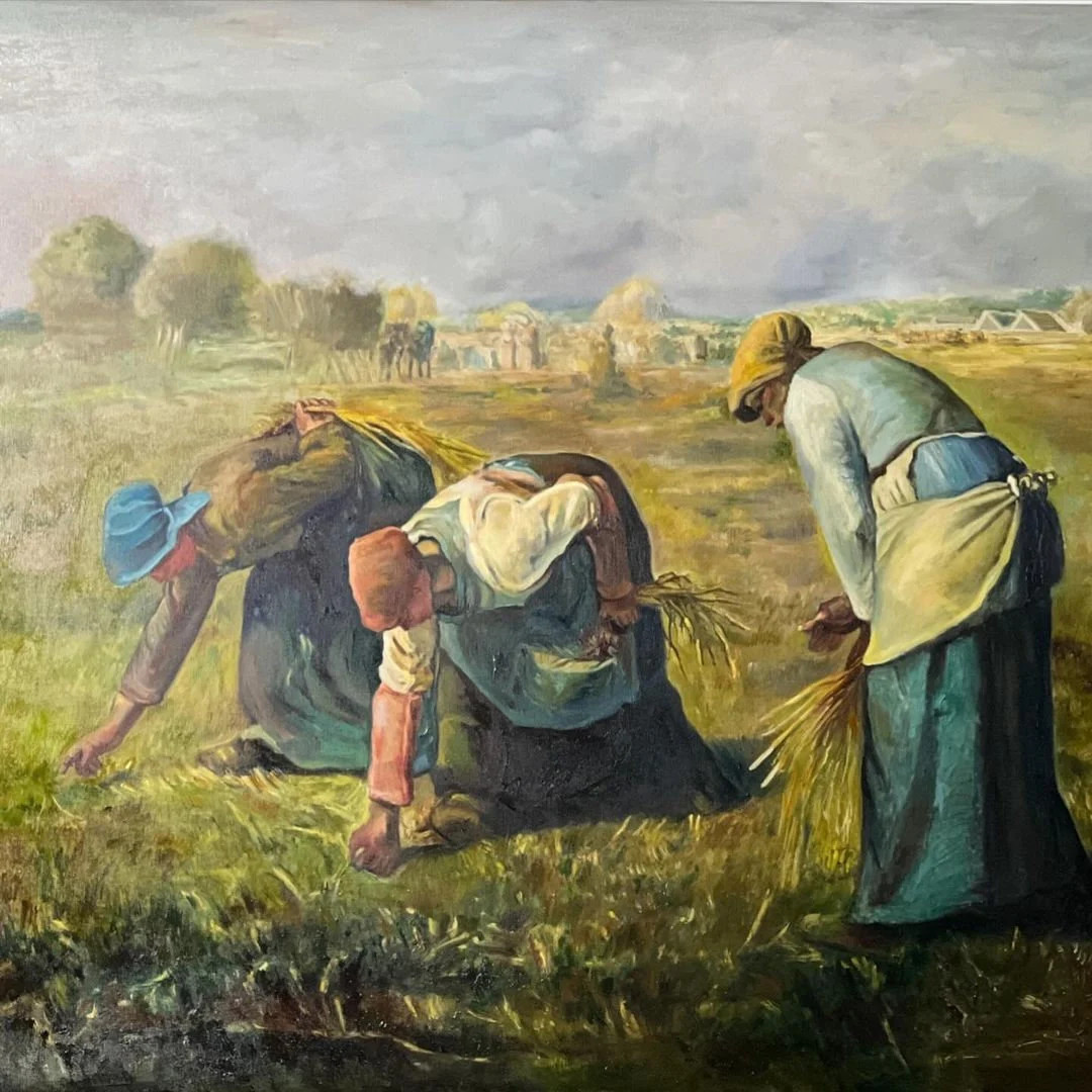 Jean-francois Millet Gleaners, High Quality Hand Painted Oil Painting Reproduction Canvas Art - E... | Etsy (US)
