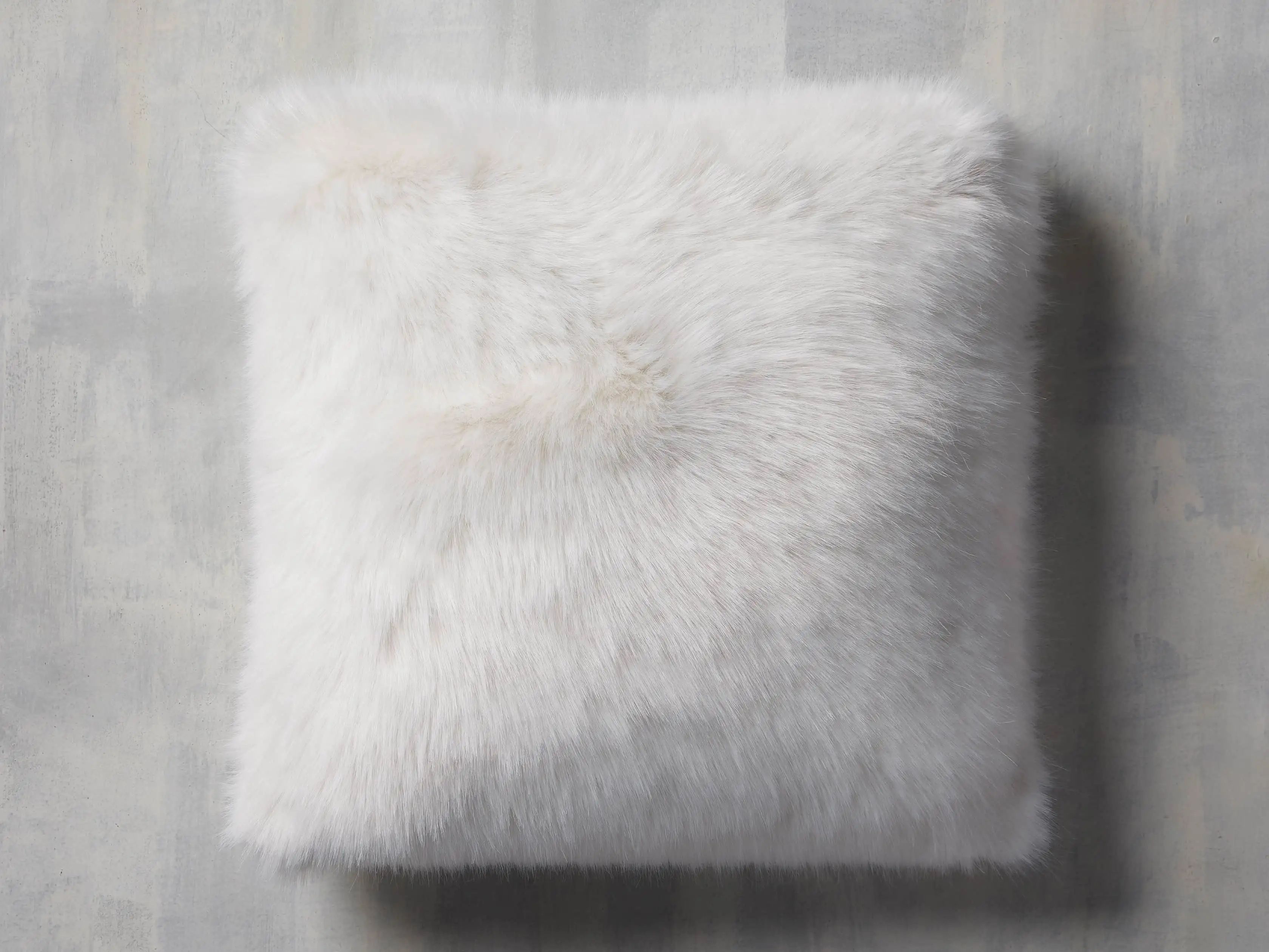 Luxe Faux Fur Pillow Cover | Arhaus