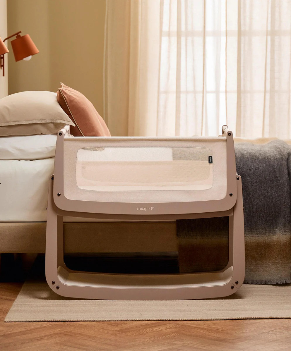 SnuzPod 5 Bedside Crib - Mocha | Mamas & Papas