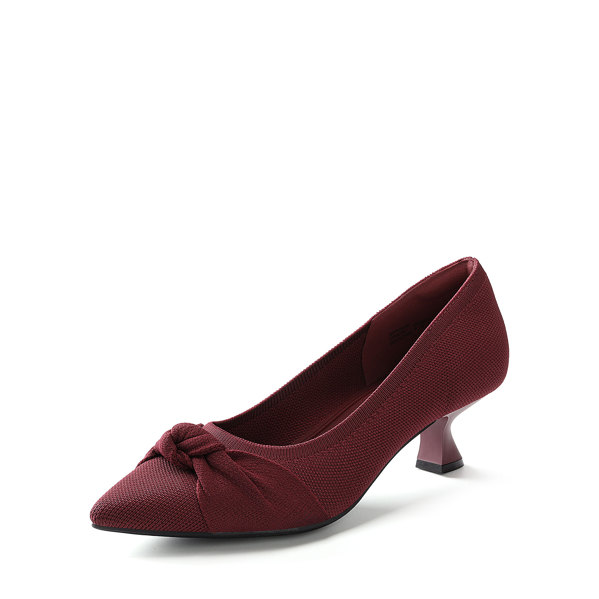 DREAM PAIRS Comfortable Kitten Heels with Bow | Dream Pairs