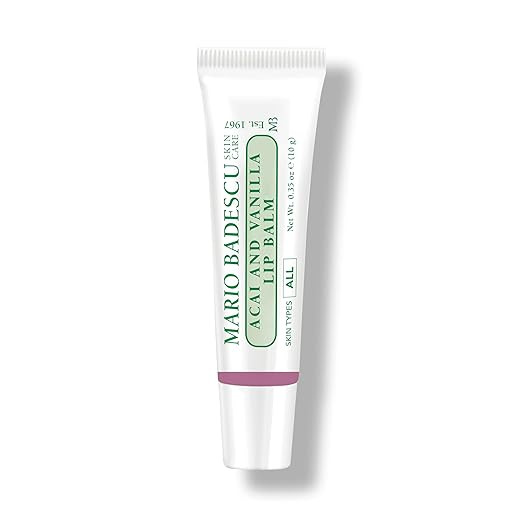 Mario Badescu Moisturizing Lip Balm for Dry Cracked Lips, Infused with Coconut Oil and Shea Butte... | Amazon (US)