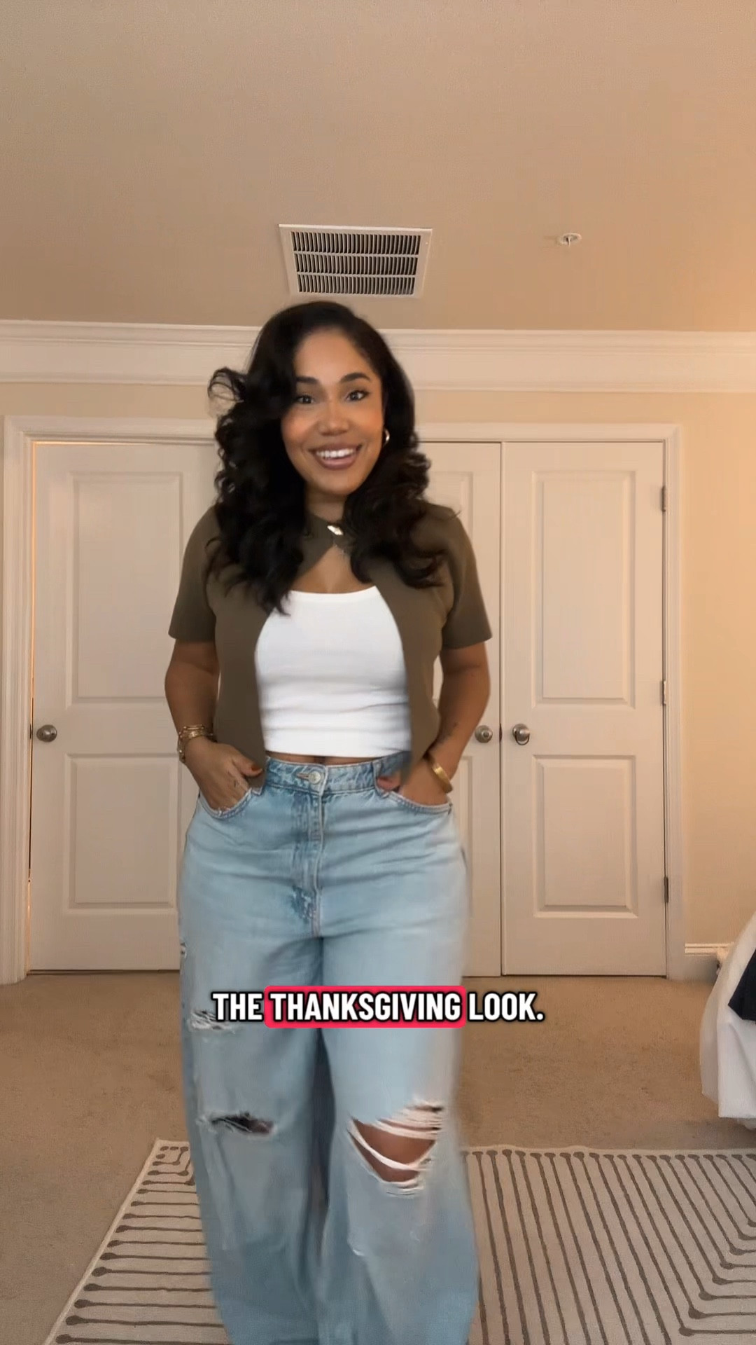 This was a mess but I gotta be true to me😂 From Zara, to Mayfair group right back to Zara😌 3 changes but made it on time… ish 🤭 What y’all think about my final Thanksgiving look?

#LTKgrwm #LTKootd #LTKHoliday