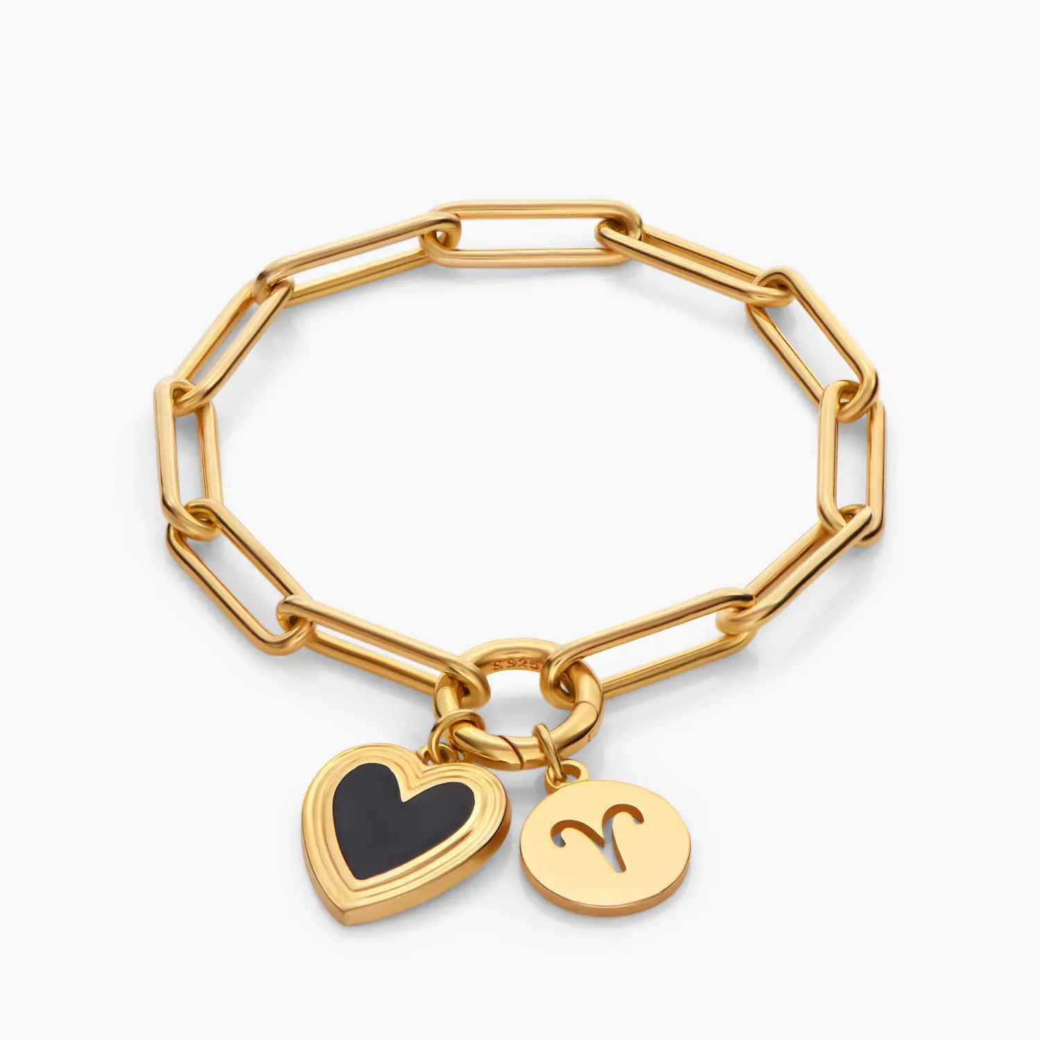 The golden hour Zodiac Bracelet- Gold Vermeil | Oak & Luna (US)