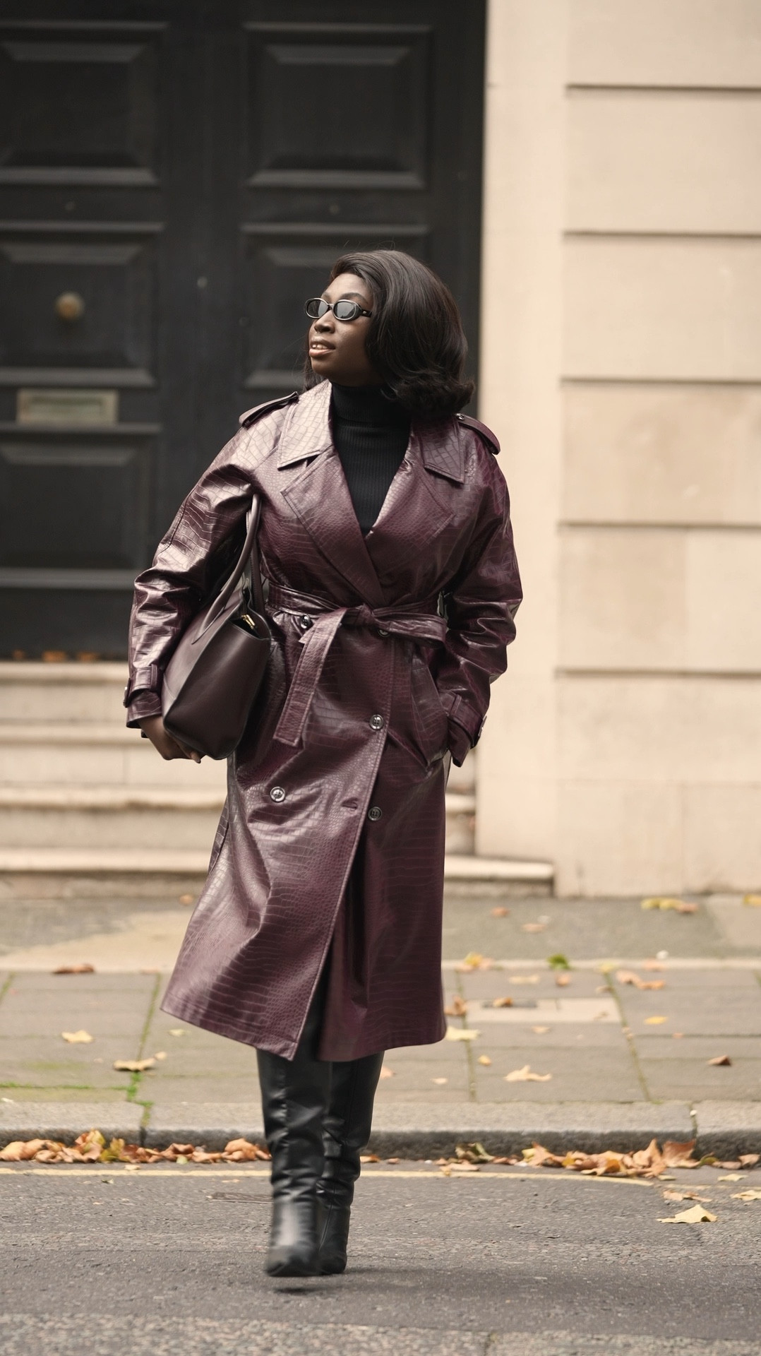 @phaseeight have made the best trench for this season…yes I said it! 😍😻😻 I love this deep rich colour of burgundy and the quality is unmatched 😍

Outfit of the day

Trench and turtleneck jumper @phaseeight *
Leather trousers @mango 
Boots @marksandspencerstyle 

🔑 Follow for more outfit inspo!

🔑 mum style, Minimal outfit, outfit of the day, fall lookbook, fall outfit ideas fall outfit Inspo, cosy outfit, chic outfit, fall inspo #falloutfitideas #fallfashion #chicoutfits #cinematic #burgundy #trenchcoat #blackgirlfashion #pinterestinspired #fashiondailypost

#LTKstyletip #LTKuk #LTKautumn