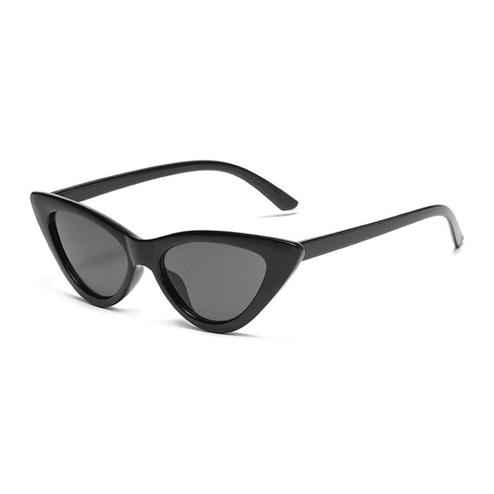 Cat Eye Sunglasses for Women Vintage Goggles Plastic Frame Sunglasses | Amazon (US)
