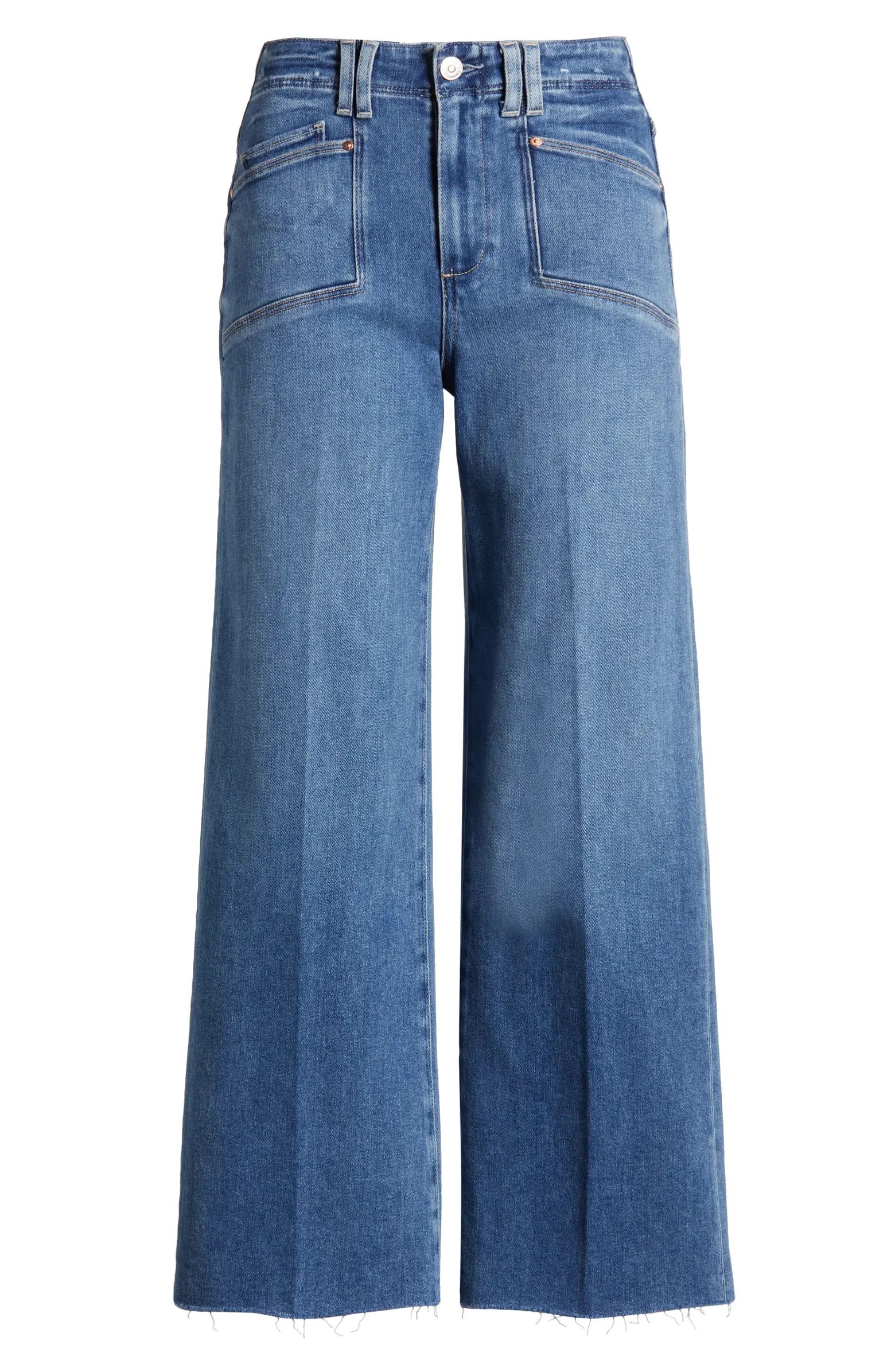 Anessa High Waist Wide Leg Jeans | Nordstrom