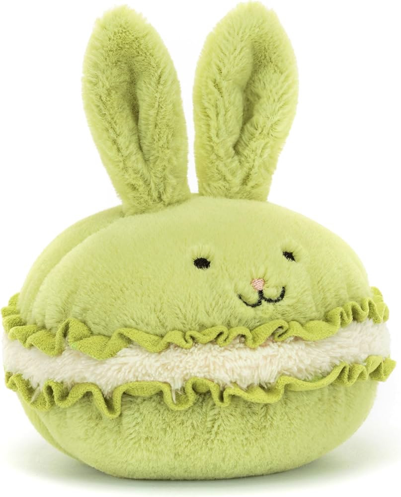 Jellycat Dainty Dessert Bunny Macaron Stuffed Animal Plush | Amazon (US)