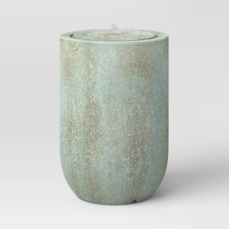 16" Round Fountain Green Patina - Smith & Hawken™ | Target