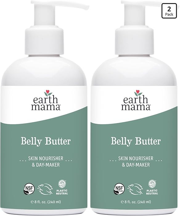 Earth Mama Belly Butter, Maternity Moisturizer for Dry Skin | Lotion for Pregnancy and Postpartum... | Amazon (US)