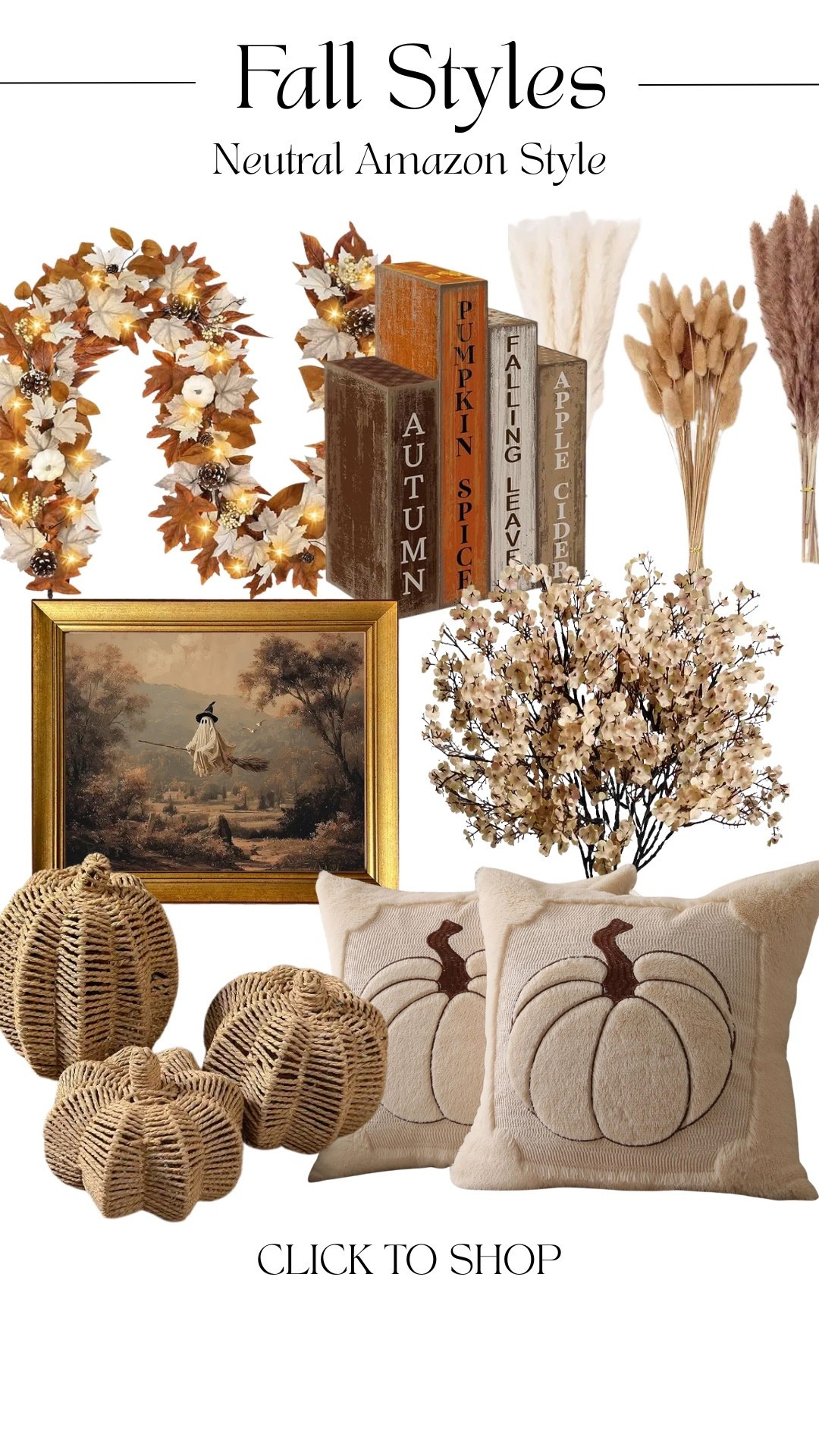 Neutral fall finds from Amazon 🍂🤎 Loving these cozy pieces for bringing a little autumn into your home.

Fall decor, Amazon finds, neutral home, fall home decor, cozy home

#LTKHome