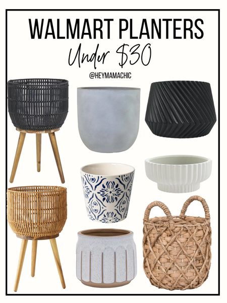 Lots of high quality, beautiful planters at Walmart right now!

Garden, patio decor, porch decor, Walmart home 

#LTKFindsUnder50 #LTKHome
