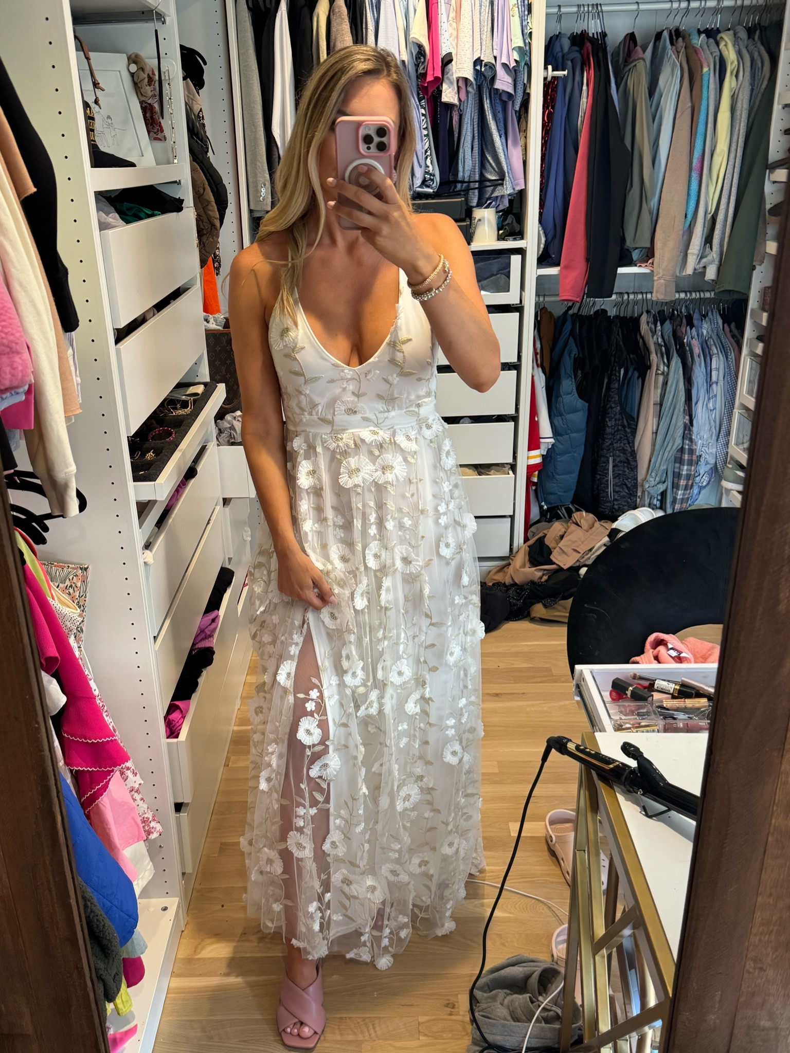 The most beautiful dress! 

I wore it to a charity event but this would be perfect for a bridal shower, baby shower, or any party dress! 🌸

Love it paired with these Target pink heels. 

#LTKshoecrush #LTKxTarget #LTKparties