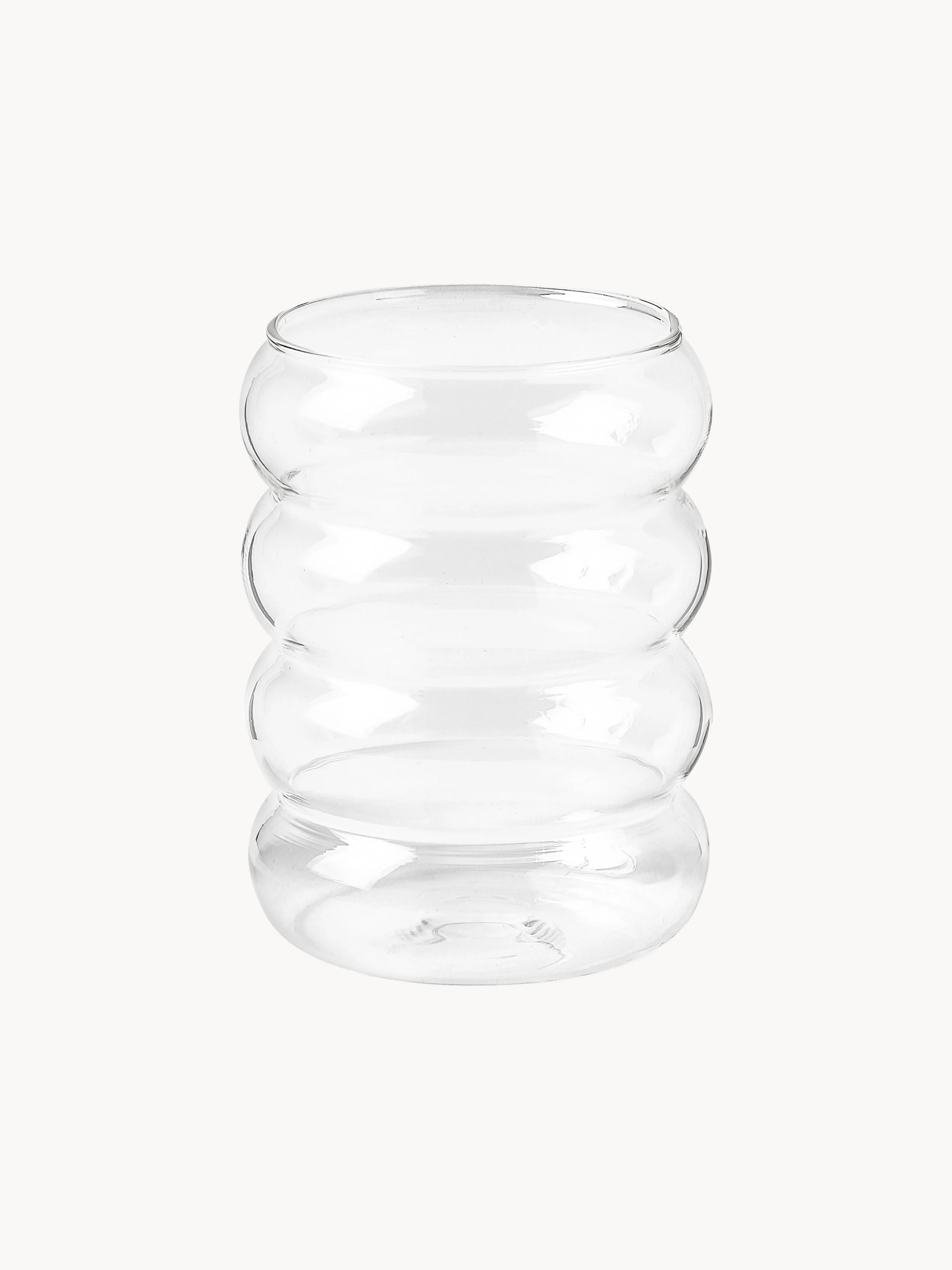 Mundgeblasene Trinkgläser Bubbly, 4 Stück | Westwing EU