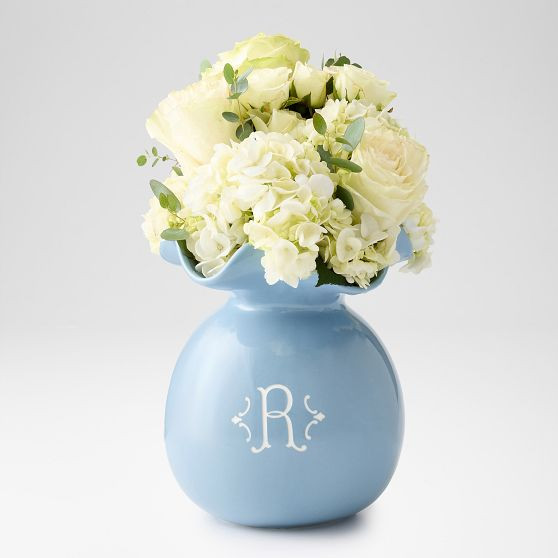 Ceramic Ruffle Vase | Mark and Graham