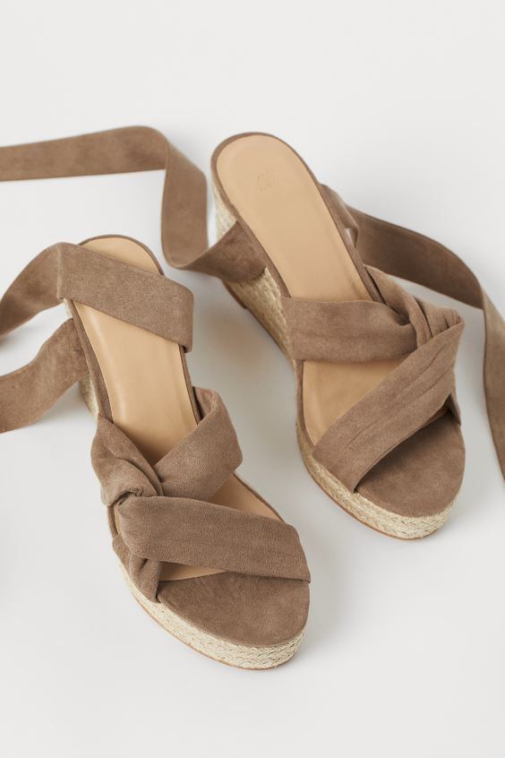 Wedge-heeled sandals | H&M (UK, MY, IN, SG, PH, TW, HK)