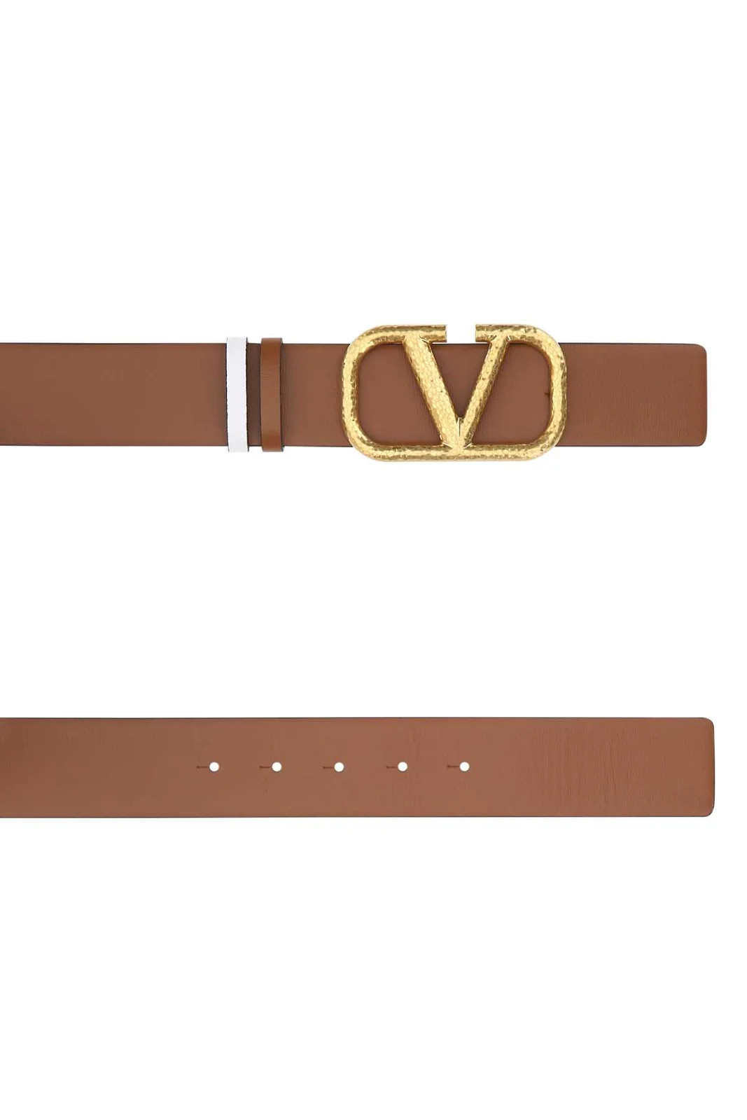 Valentino VLogo Plaque Buckled Belt | Cettire Global