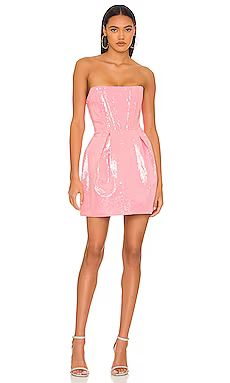 Bronx and Banco Maraya Sequin Corset Mini Dress in Pink from Revolve.com | Revolve Clothing (Global)
