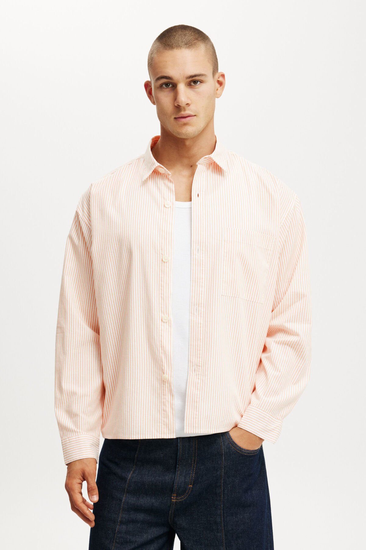 Hampton Long Sleeve Shirt | Cotton On (ANZ)