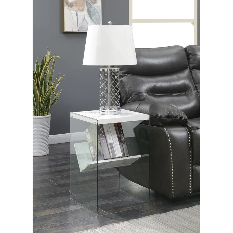 Calorafield Sled End Table with Storage | Wayfair North America