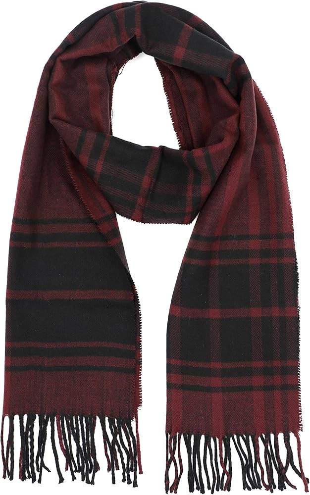 Achillea Scottish Tartan Plaid Scarf - Warm Cashmere Feel Winter Scarf, Scarves for Holiday, Chri... | Amazon (US)