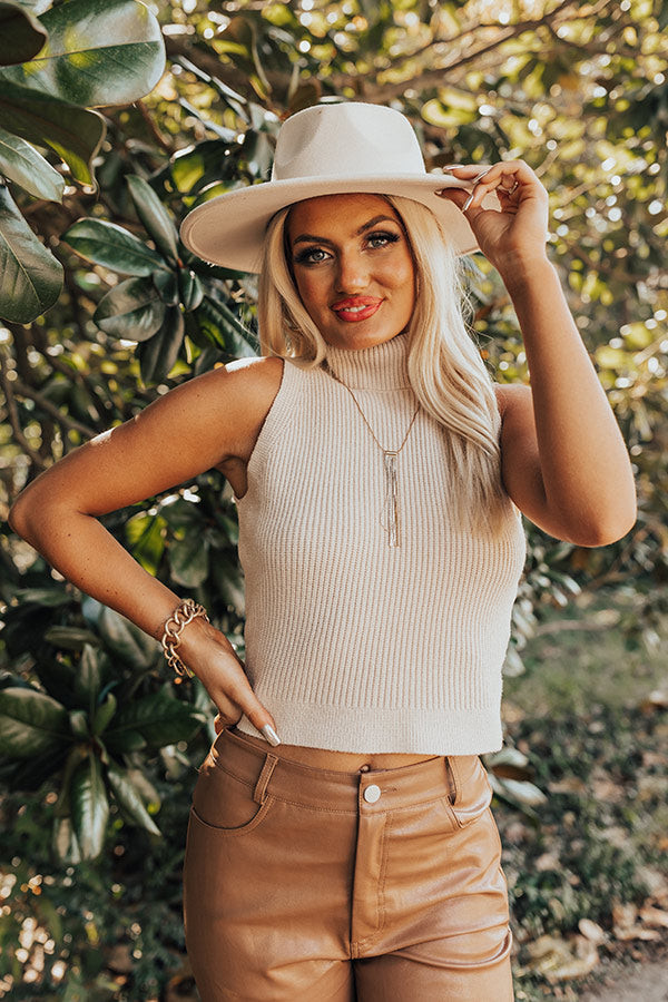 Cozy In Montauk Knit Top In Birch | Impressions Online Boutique