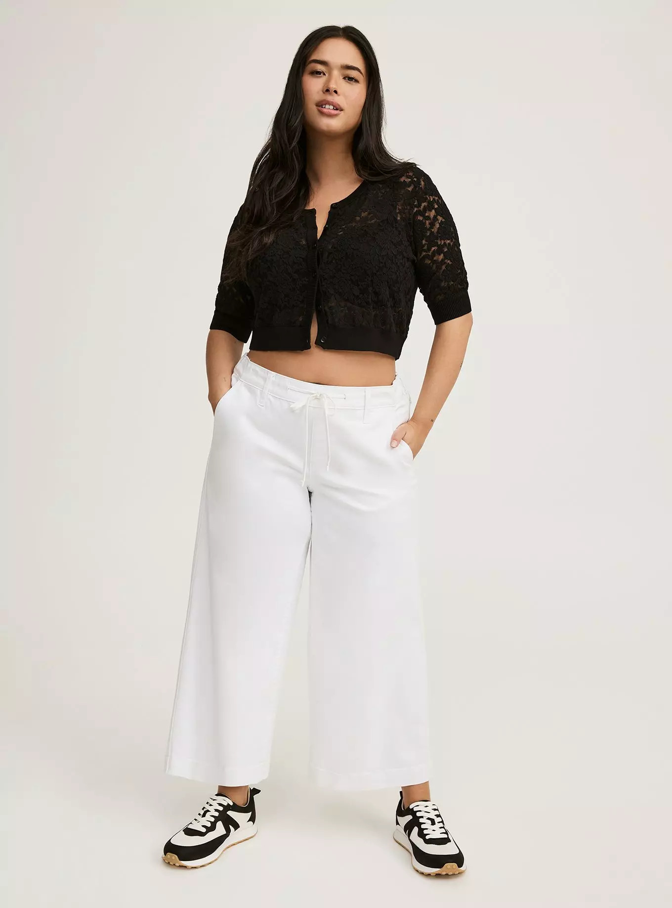 Cropped Button Front Shrug | Torrid (US & Canada)