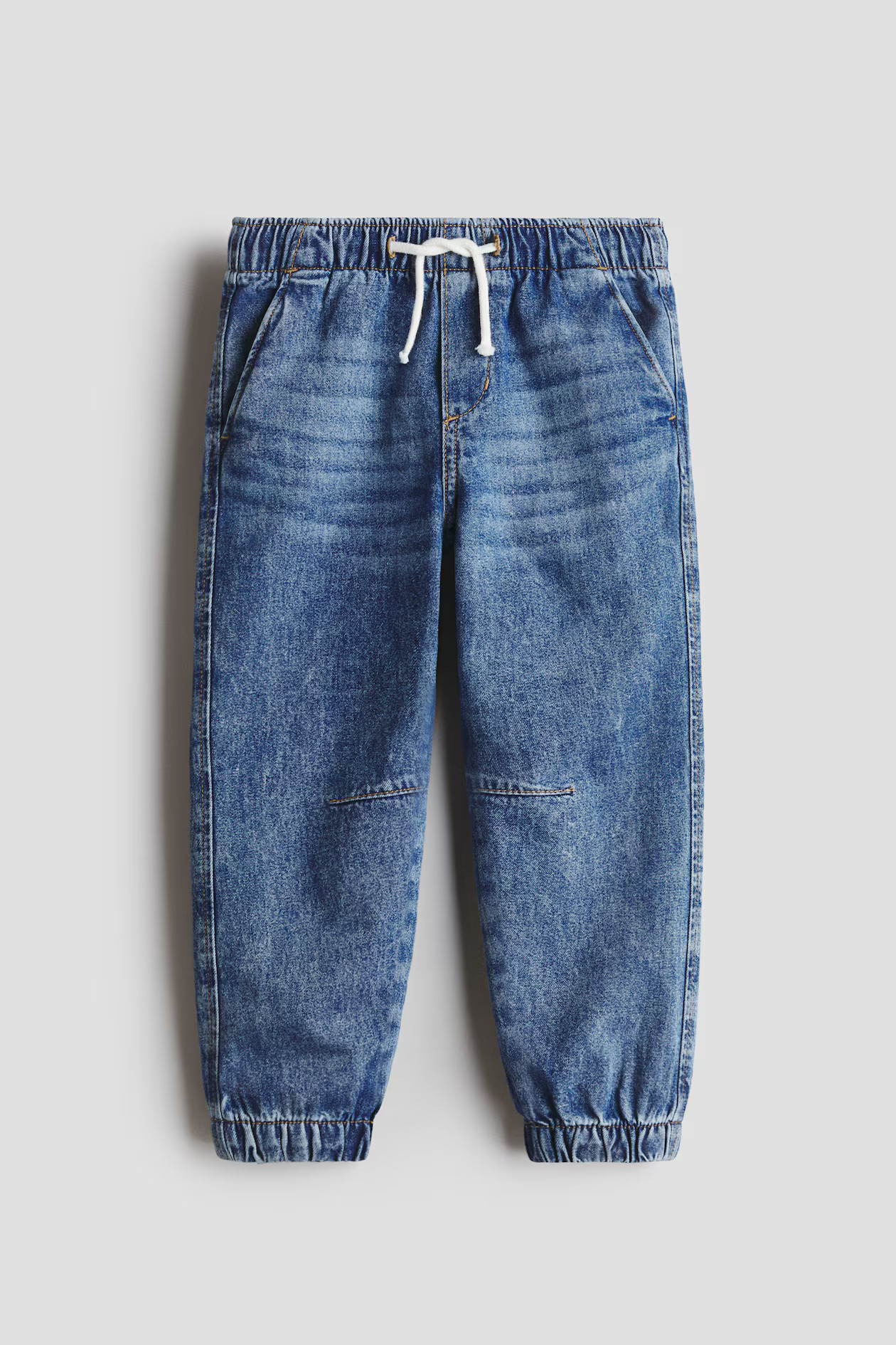 Cotton Denim Joggers | H&M (US + CA)