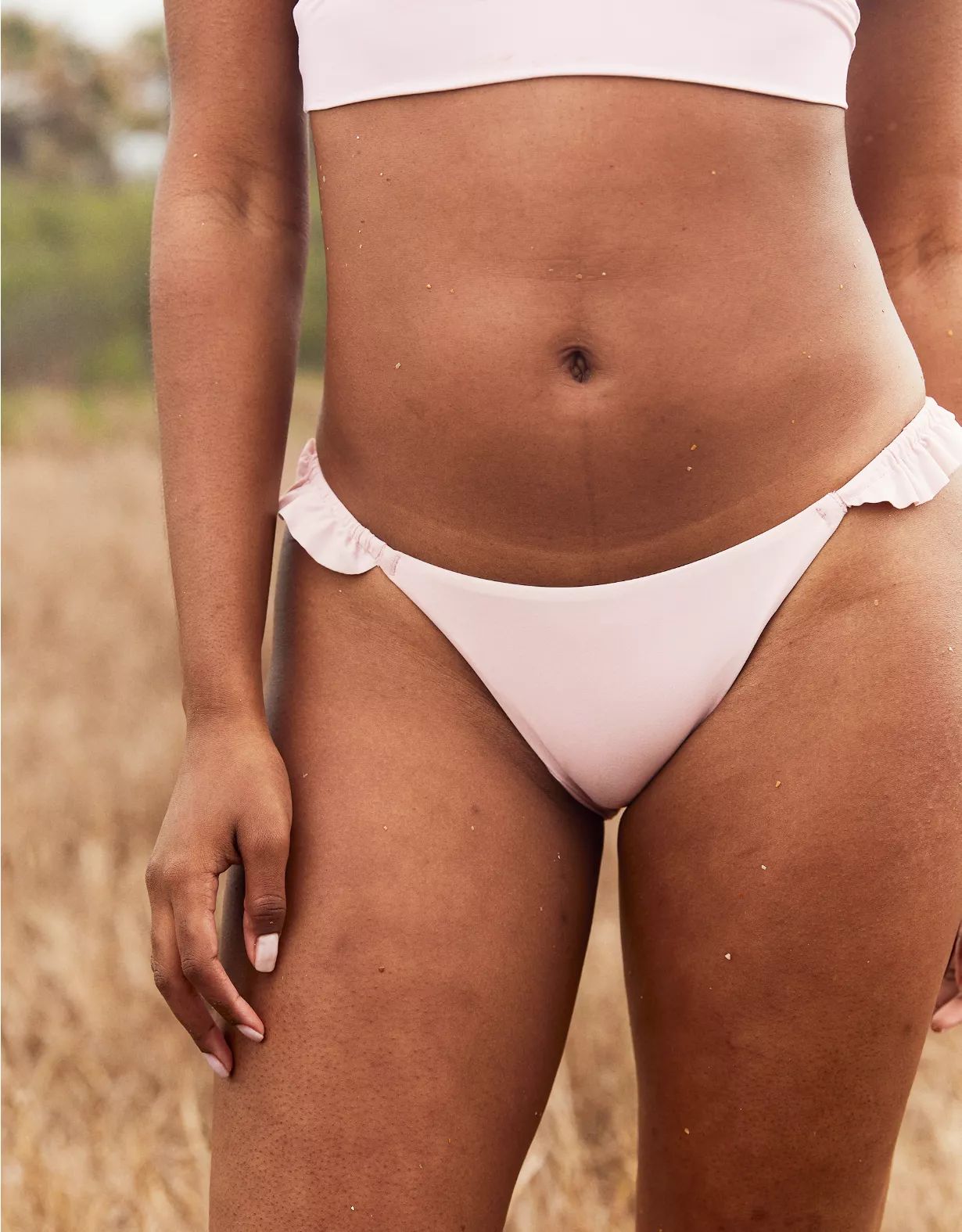 Aerie Ruffle Bikini Bottom | American Eagle Outfitters (US & CA)