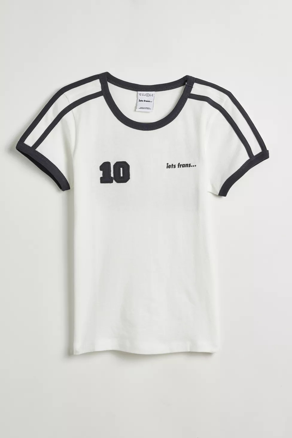 iets frans... Soccer Stripe Ringer Baby Tee | Urban Outfitters (US and RoW)
