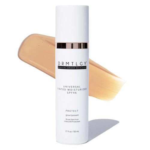 DRMTLGY Universal Tinted Moisturizer SPF 46, Dewy Tinted Sunscreen | Amazon (US)