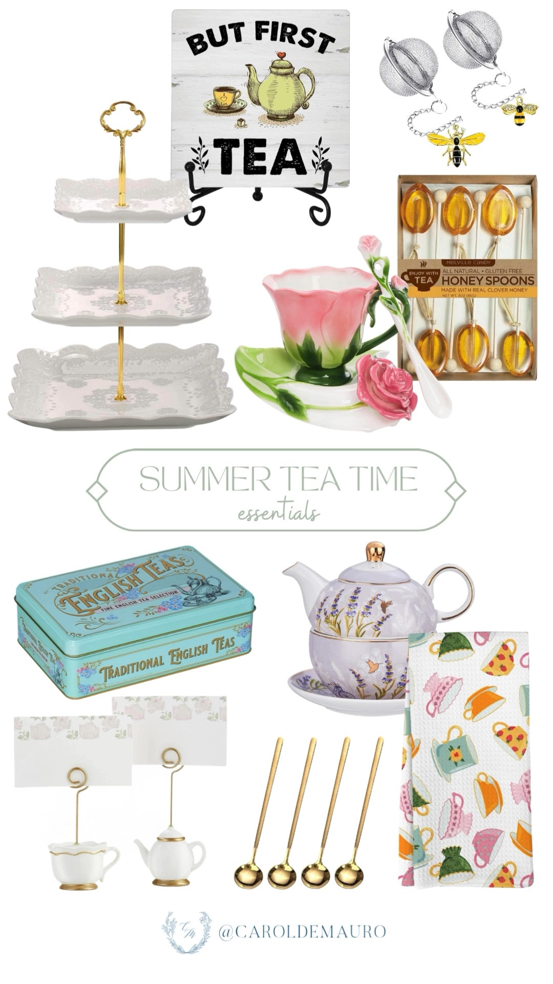Everything you need to make your tea time feel like a proper little summer ritual that you actually look forward to every day.

tea time, summer tea, tea essentials, afternoon tea, tea party, hosting idea, kitchen finds

#LTKHome