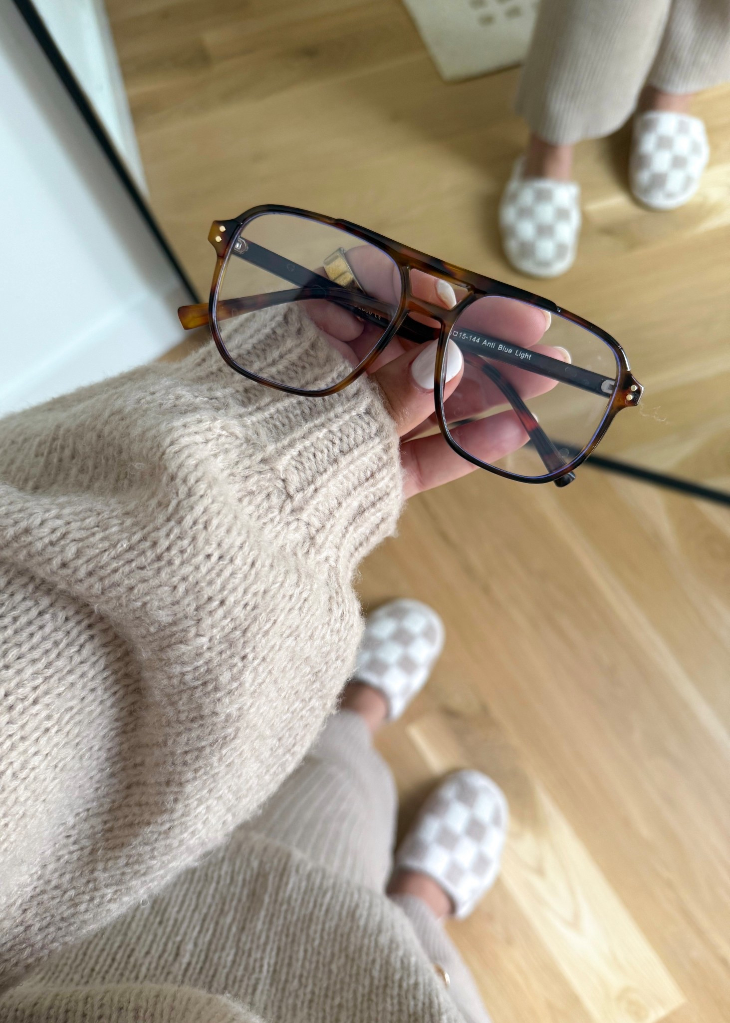 cutest blue light glasses! If you work on devices all day long, you need these!! 

#LTKMidsize #LTKFindsUnder50