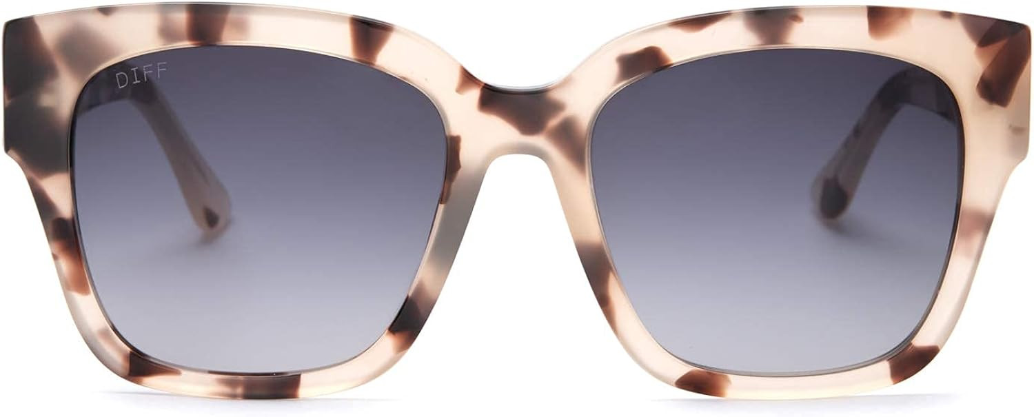 DIFF Eyewear - Bella II - Designer Square Sunglasses for Women - 100% UVA/UVB Protection | Amazon (US)