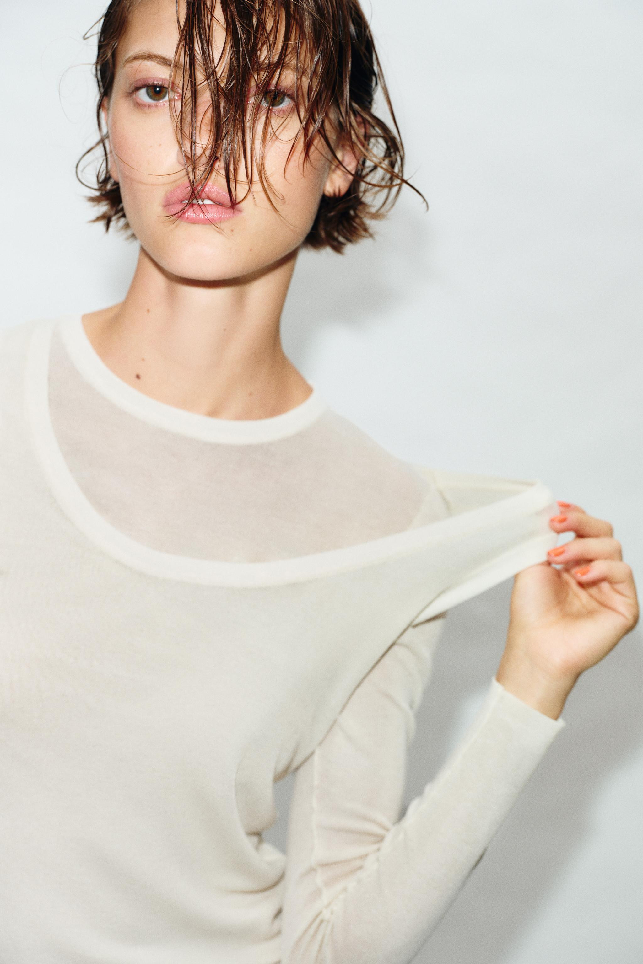 DOUBLE KNIT TOP | Zara US