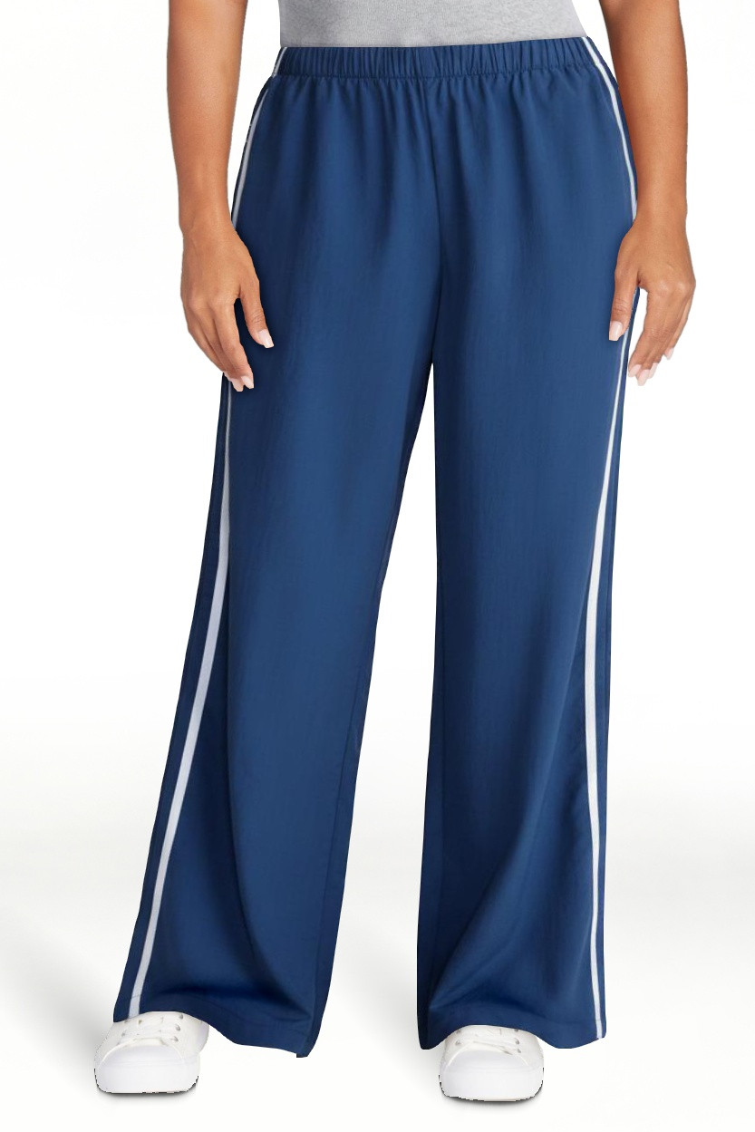 No Boundaries Nylon Game Day Track Pants, 30.5'' Inseam, Women's XXS-XXL | Walmart (US)
