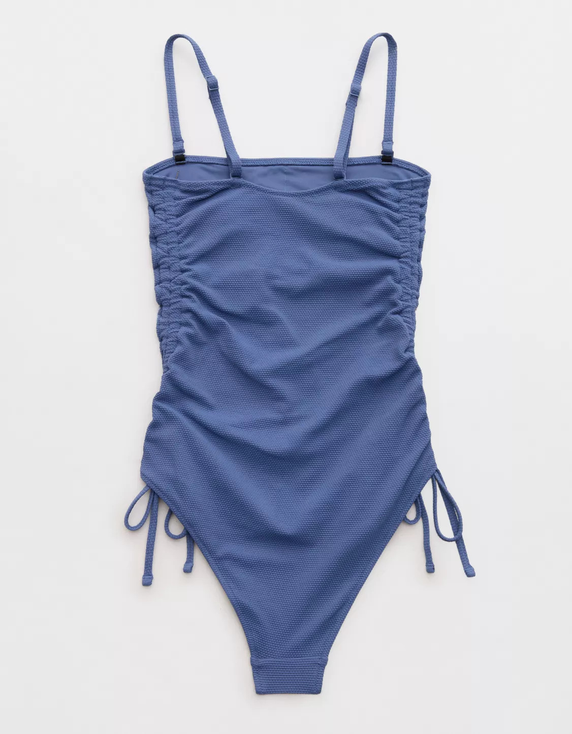 Aerie Pique Cheeky One Piece Swimsuit | Aerie