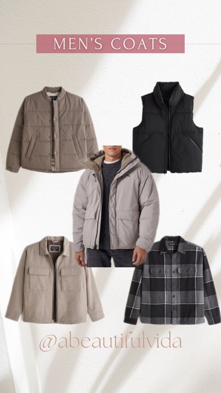 Men’s coats 25% off // plaid shacket // vest // winter coat // sale 

#LTKxAF #LTKmens #LTKsalealert