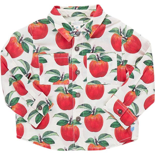 Boys Jack Shirt, Painted Apple | Maisonette