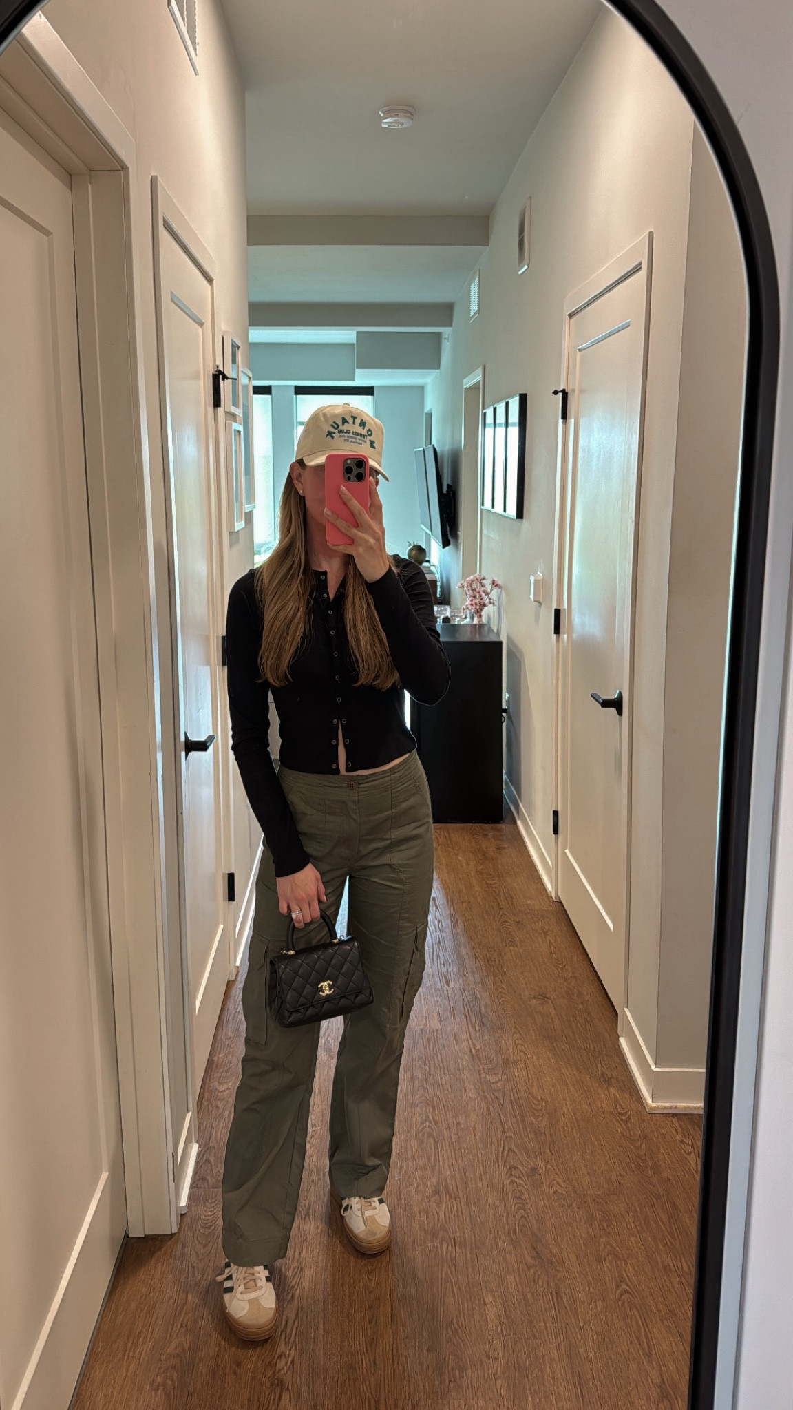 date night casual fit! pants and top both from Abercrombie 
size small in top
Size 25 in cargo pants 

#LTKfindsunder100 #LTKsalealert #LTKstyletip
