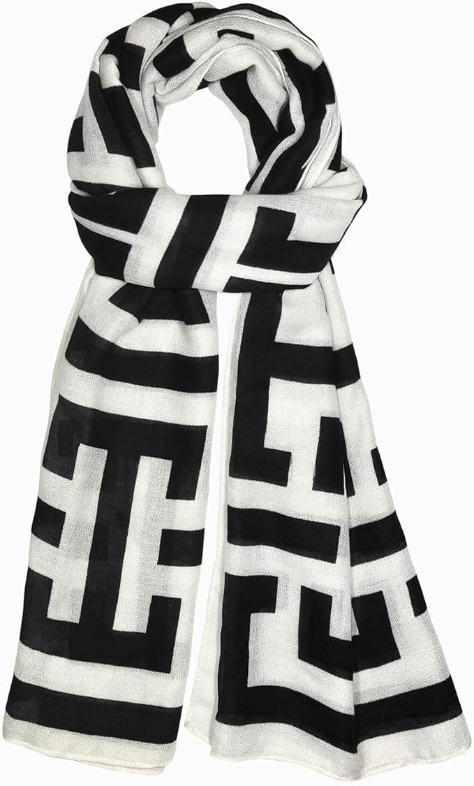 FINIZO Women's Scarves Lady Light Soft Fashion Solid Scarf Wrap Shawl for All Season | Amazon (US)