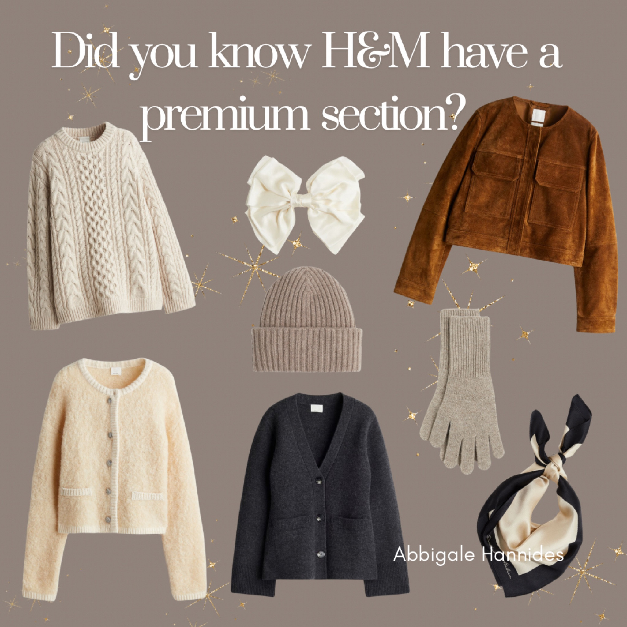 Did you know that H&M have a premium section? Its Priceline is higher but the quality is more premium… hence the name! Some really beautiful knits and this suede jacket is to die for 🫶🏼🤎

#LTKStyleTip