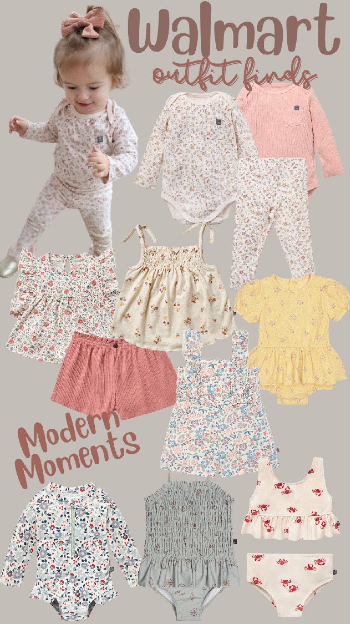 A moment for Walmart’s Modern Moments collection!! 🎀🎉🌟

These pieces are ADORABLE! 

& there are SO many more!!

I’ll be continuing to make these to show my favorites 😊

#LTKBaby #LTKFamily #LTKBump