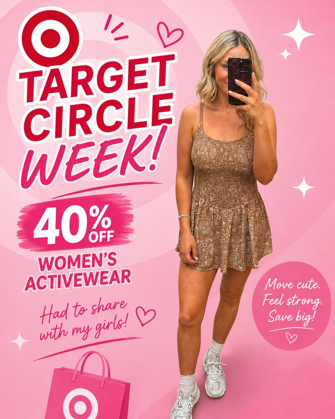 TARGET CIRCLE WEEK-40% off WOMENS ACTIVEWEAR! hands-down some of my favorite activewear pieces are from target! And the price makes it that much better!
