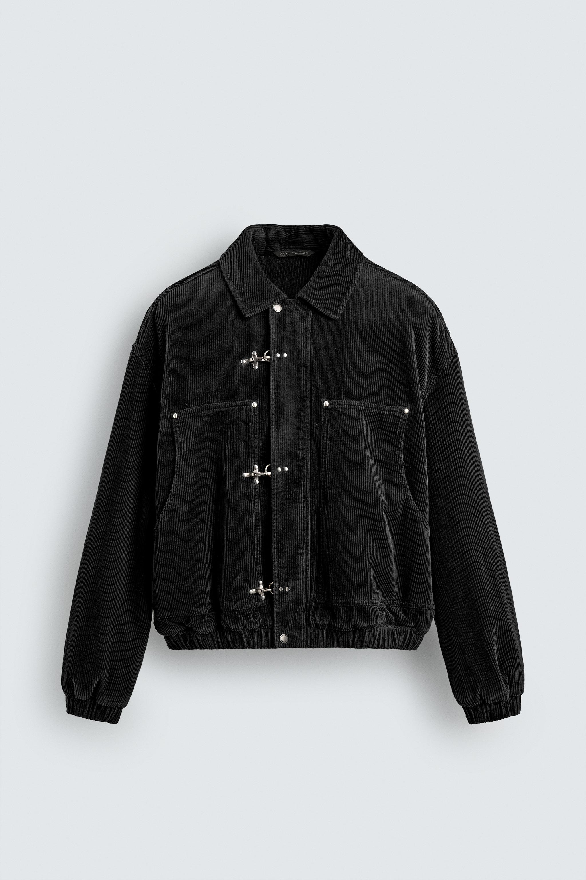 CORDUROY FIREMAN CLASP JACKET | Zara US